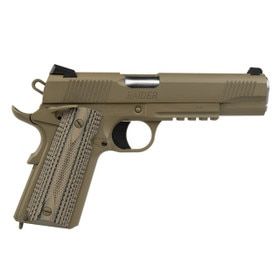 Tisas Raider 9mm 1911 Pistol - 5" - FDE - 2x 9rd Mags